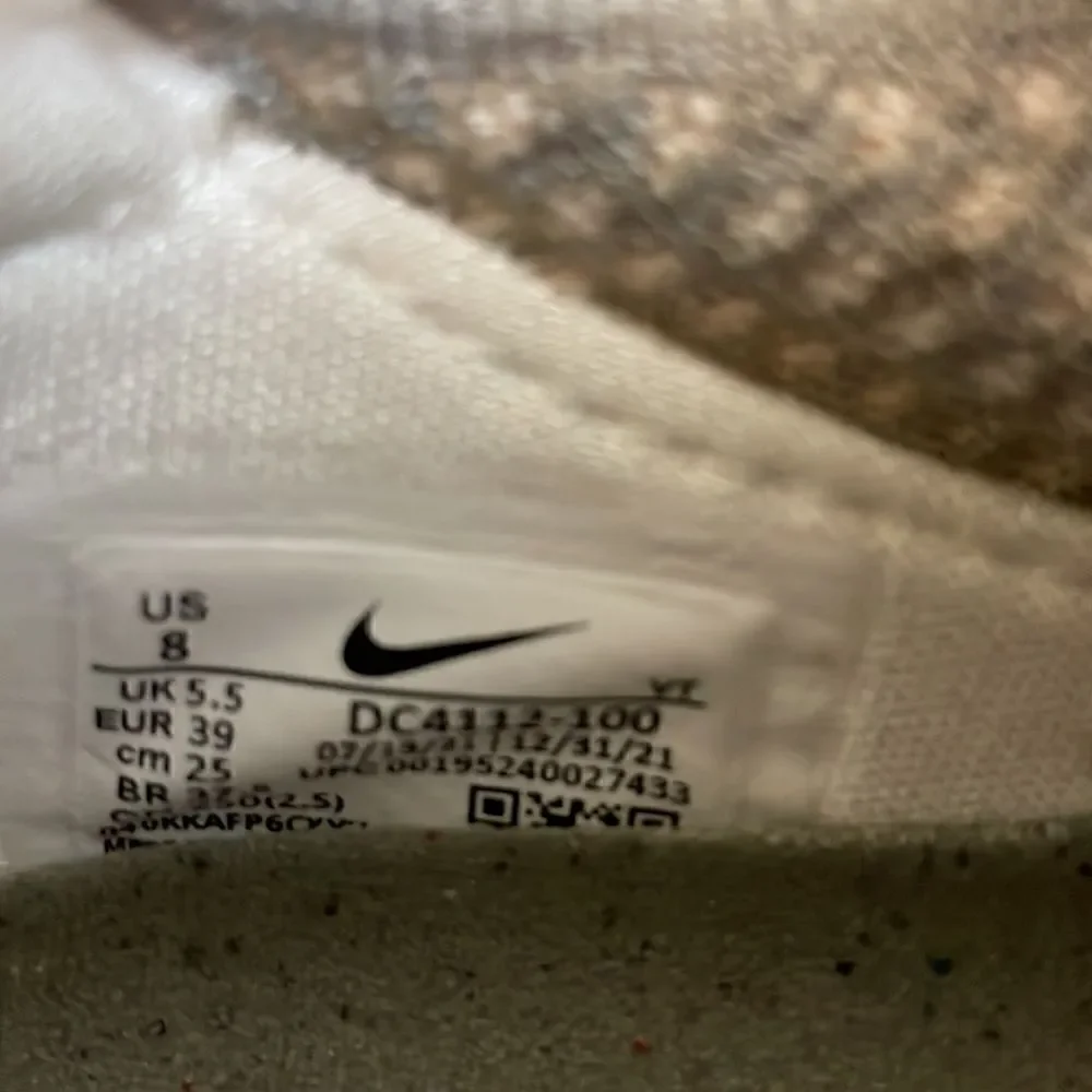 Nike Air VaporMax 2021 FK White Pure Platinum Women Size 8(DC4112-100)
